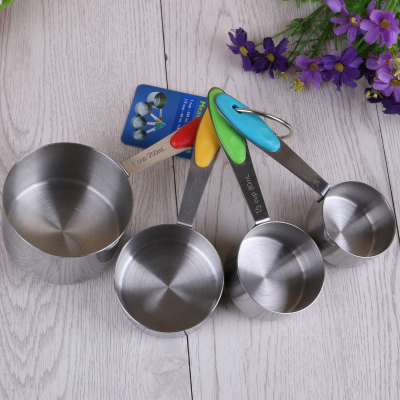 Kitchen Baking Tools Coffee Flour Weighing Spoon Creative Measuring Cup Household Stainless Steel Measuring Spoon