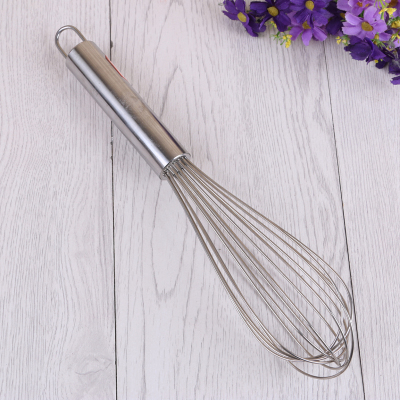 Stainless Steel Hand-Held Fresh Milk Stirring Rod Crack the Egg Processor Cake Baking Tools