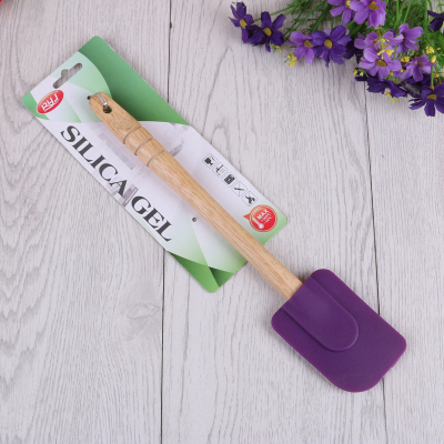 Factory Direct Sales Silicone Baking Cake Spatula Scraper Cake Shovel