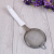 Stainless Sieve Skimmer Food Filtering Spoon Kitchen Utensils with Plastic Handle