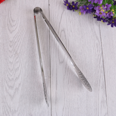 Stainless Steel Steak Food Clip Cake Tong Barbecue Baking Bun Bread Clip