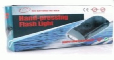 Three hand pressing flashlight LED flashlight lamp flashlight TV TV shopping products and environmental protection