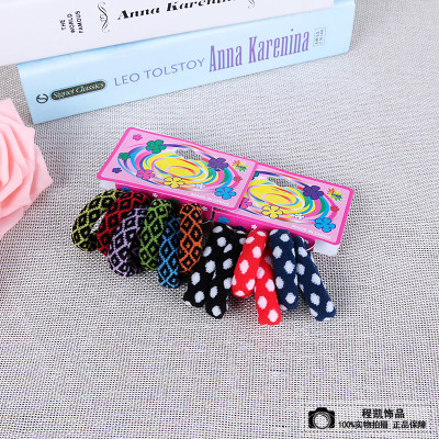 Rubber Band Polka Dot Hair Ring Hair Rope Head Rope High Elasticity Hair Band Hair Accessories