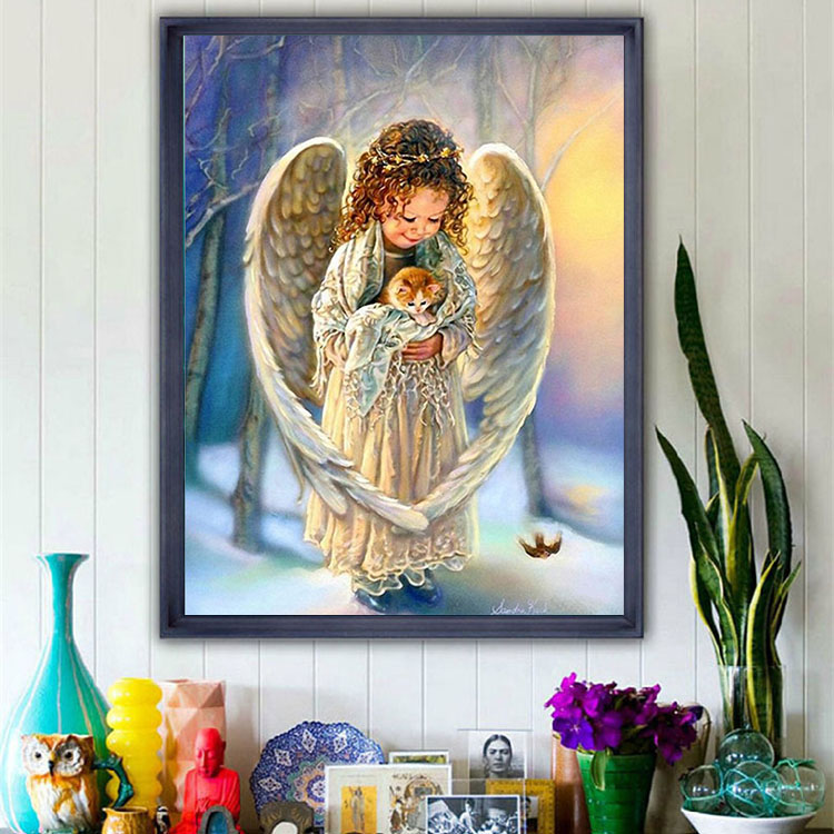 外贸爆款满钻宗教钻石画贴钻专供速卖通国际站