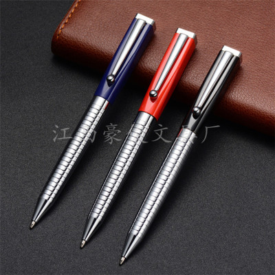 Advertising direct selling creative metal pen high-end business custom metal pen Logo Metal Pen