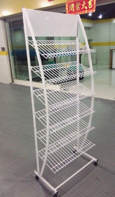 Magazine rack/sample rack/aggressive tabloids-a rack