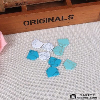 Songshi special-shaped patch double flat diy jewelry accessories wholesale