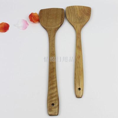 Long handle wooden shovel nonstick pan shovel special spatula