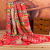 Autumn and Winter New Printed Emulation Silk Scarf Shawl Women's Square Scarf