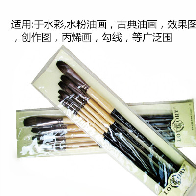 LAORENTOU gouache painting pen brush, painting brush brush pens color acrylic pen for examination
