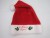 English alphabet Christmas hat embroidered Christmas Hat Christmas hat