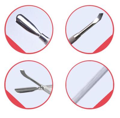 Manicure Steel Double Skin Contusion and push a push push stainless steel skin repair essential skin cover