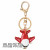 Creative with diamond drops of oil metal aircraft are small car key accessories gift bag pendants