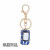 Custom creative cartoon gift diamond oil zinc alloy car key backpack hanging accessories