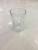 Machine-Pressed Glass Clear Water Cup Wicker