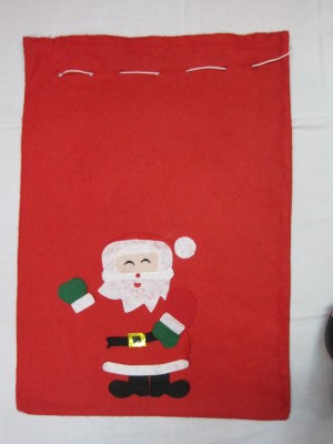 Santa Claus Christmas gift bag