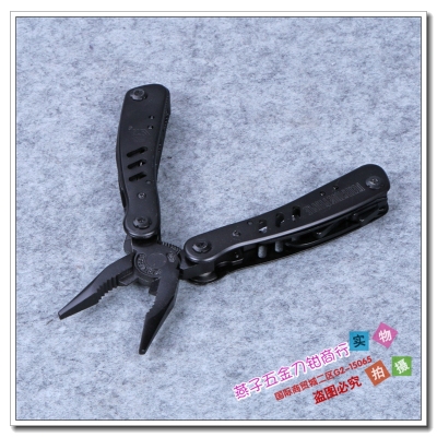 Multi - functional is suing stainless steel folding knife pliers camping vehicle tool