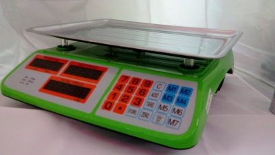 Electronic valuation scales, electronic scales, counter scales