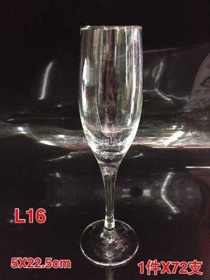 Crystal White Champagne Glass