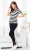 It is comfortable and safe to wear star cotton at the foot of pregnant women's trousers
