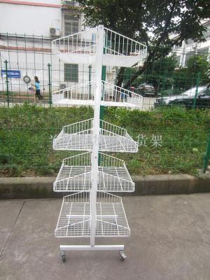 Barbed wire rack rack double - sided five - layer rack oblique expressions using cage frame