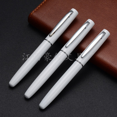 Factory Customized Wholesale Metal Pen High-End Office Signature Pen Hotel Exhibition Gift Pen Customized Logo