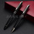 Factory Customized Wholesale Metal Pen High-End Office Signature Pen High-End Hotel Round Beads Set Twin Pen Logo