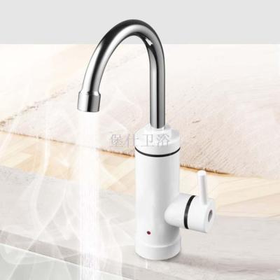 Instant heating type electric water tap electric bathroom electric heating water temperature display