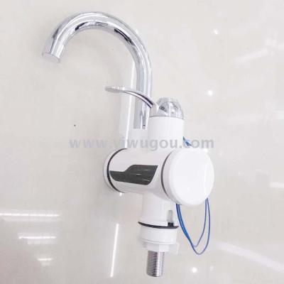 Quick heating electric heating water tap electric bathroom electric heating water temperature display