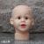 Haoyan Model Children's Head Within 1 Year Old Baby's Head Children's Mannequin Head Doll Head