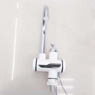 Kitchen faucet hot shower bathroom electric faucet temperature display electroplating polishing