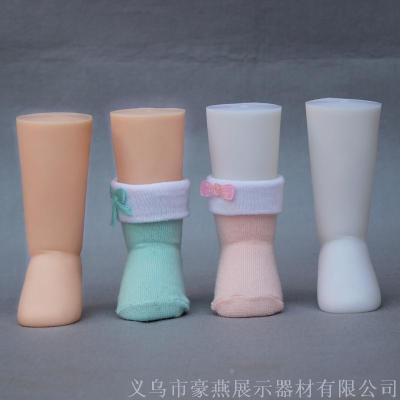 Haoyan Foot Model 9cm Foot Length Newborn Socks Model Baby Foot Model