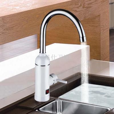 Kitchen electric water faucet lamp digital display that is a series of thermal temperature display plating polishing