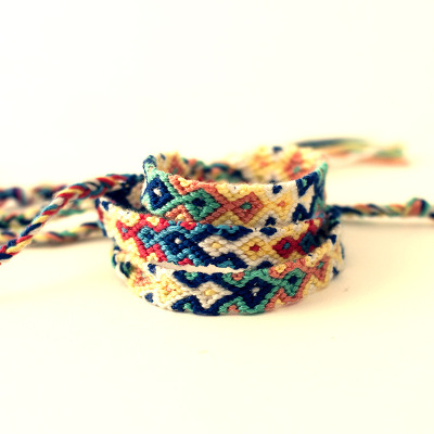 Europe and the United States National Fine 1CM hand woven Bracelet