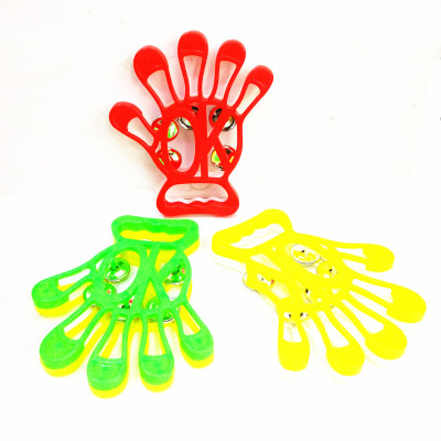 Children's educational toys children's plastic iron hand bag activities rattle