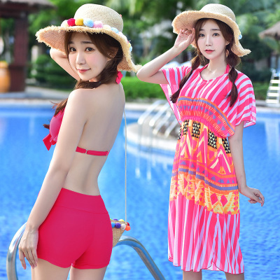 New Swimsuit Bikini three sets of hot spring bathing suit