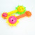 The children of mother and infant children's educational toys wholesale bag plastic toy rattles the sun smiling face