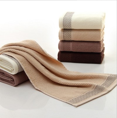 Fu sweet pure cotton plain Towel Gift Company return towel towel ad