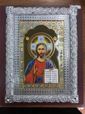Gold Foil Catholic Orthodox Photo Frame Decoration