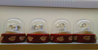 新款天使风车带音乐圣诞礼品装饰品923