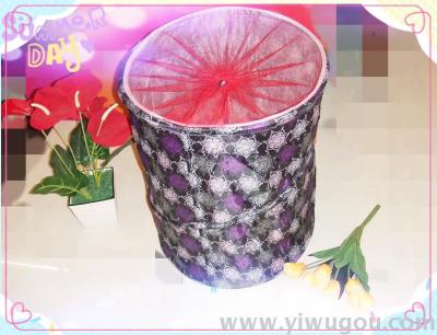 Ge Lai Creative Stay at Home Version Clothing Toys Mesh Printing Storage Bucket Dirty Clothes Bucket