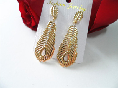 Manufacturers selling fashion accessories all-match simple alloy earrings earrings