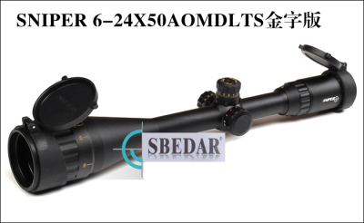 Gold Edition 6-24X50AOE ten sniper sight line in the earthquake