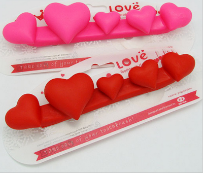 Five heart love toothbrush toothbrush holder creative Home Furnishing new product TV TV shopping