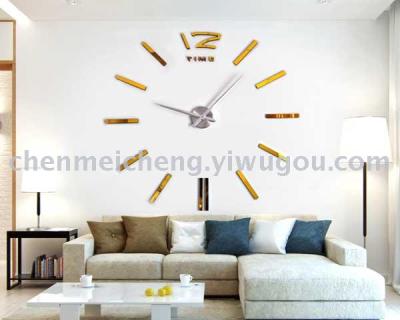 DIY three-dimensional creative wall clock digital creative wall Clock