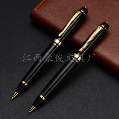 Hotel factory advertising pens high-end signature gift pens wholesale creative advertising metal pens customized logo
