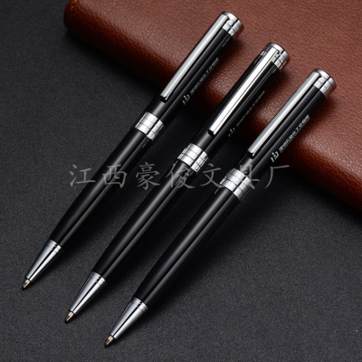 High-End Neutral Signature Pen Rotating High-End Metal Pen Metal Ball Point Pen Custom Logo Metal Pen