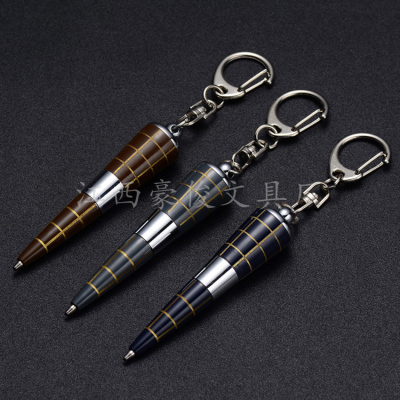 Factory Wholesale Metal Pen Mini Metal Pen Key Chain Multi-Functional New Ballpoint Pen Customizable Logo