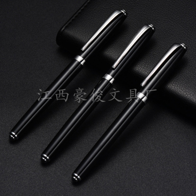 Factory Advertising Marker New Creative Conference Pen Hot Sale Metal Roller Ball Pen Exquisite Signature Custom Logo