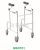 Medical four-wheeled walker up and down stairs medical equipment